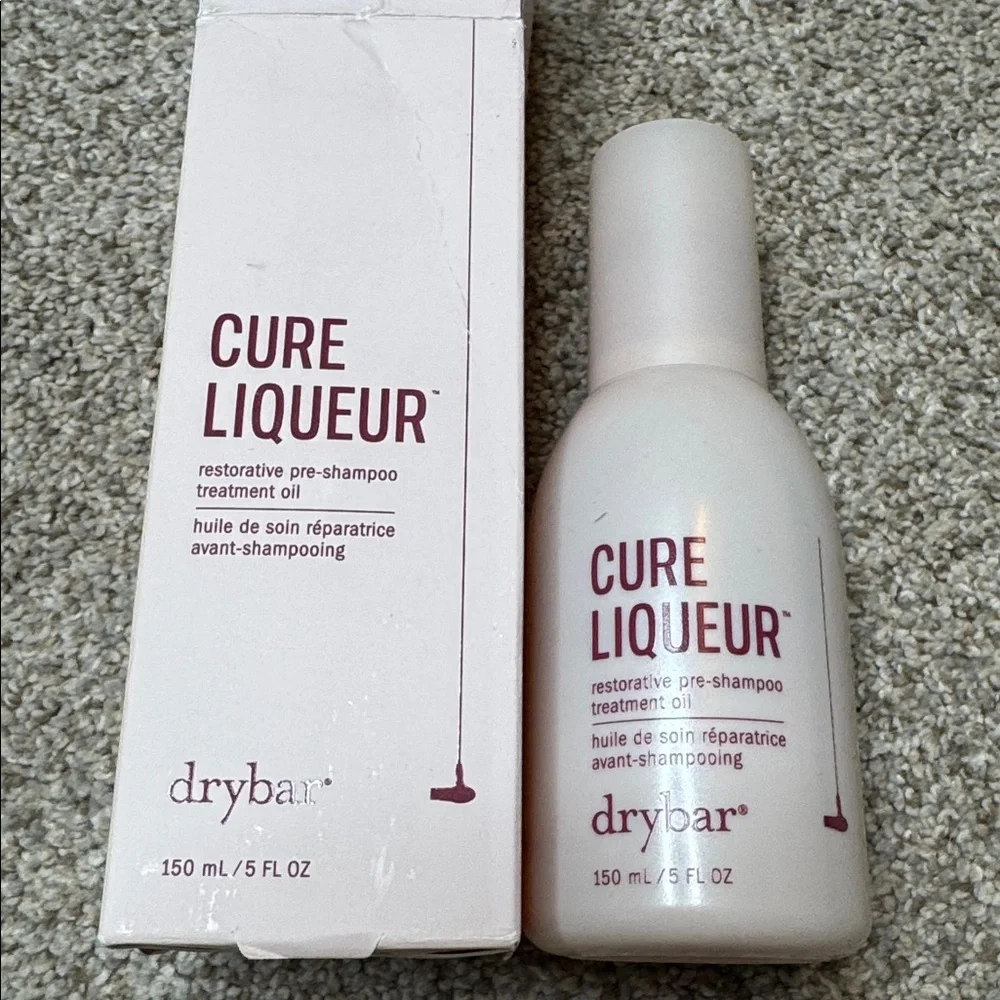 Drybar Cure Liqueur Restorative Pre-Shampoo Treatment Oil 5 oz NWT